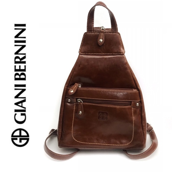 giani bernini backpack purse